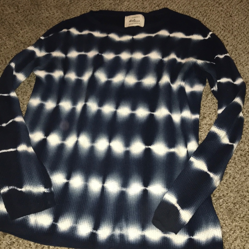 TYE DYE KNITTED SWEATER